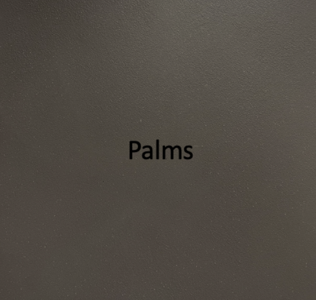 Lavasteen Gietvloer - Palms