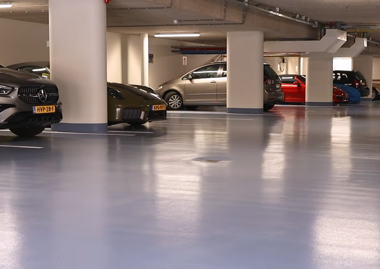 gietvloer parkeergarage
